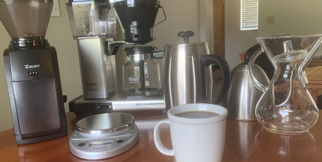 Coffee brewing equipment