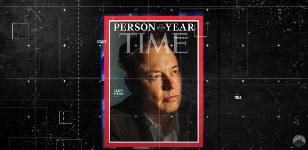 Elon Musk on Time Magazine Cover